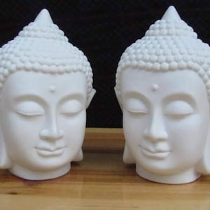 3d large Buddha head Buddhism spiritual meditation rekhi mold mould silicone soap candle resin melt and pour polymer clay magnets