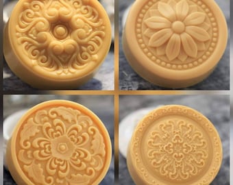 royal round shape design mold embroidery pattern soap candle resin molds mould silicone mold clay magnets