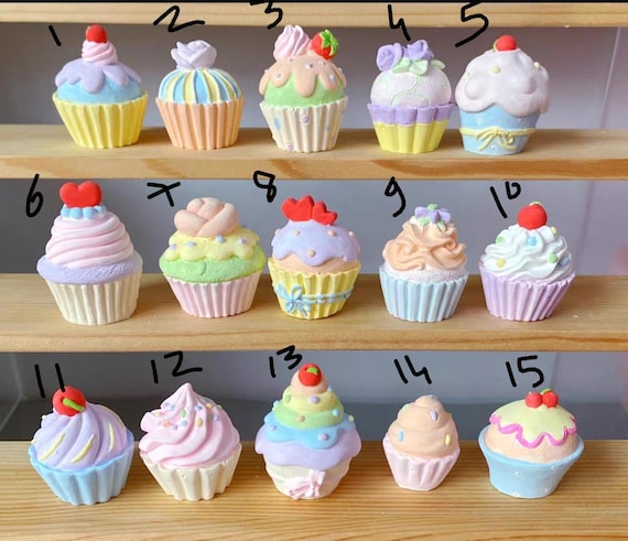 3d Silicone Mold Miniature Small Cupcake Polymer Clay Resin