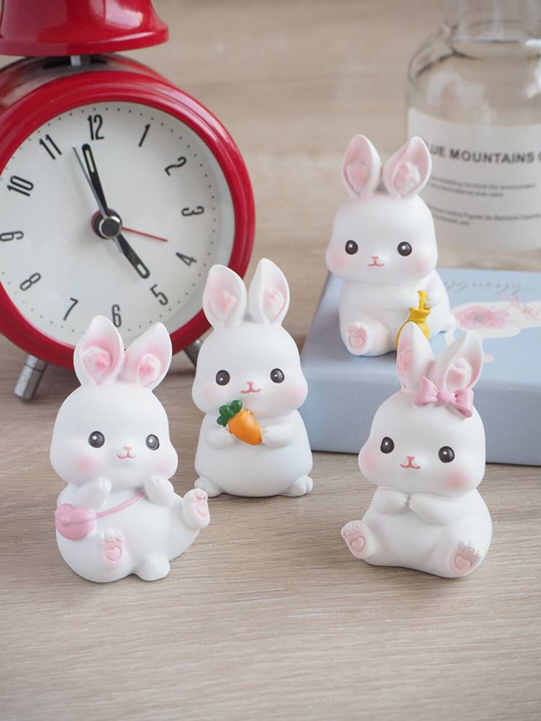 Cute Rabbit Shape Cute Little Bunny Rabbit 3d Shape Animal Design Soap Mold Candle Mould ...