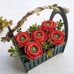 peony rose  flower floral soap candle clay resin silicone mold mould christmas melt and pour soap making