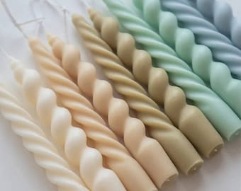 Handmade Spiral Long Pole candle silicone mold candles beeswax  Piller cylindrical candle making mold designer mold mould