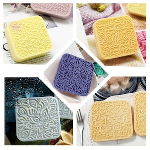 lace soap mold candle mould silicone melt and pour craft supplies christmas