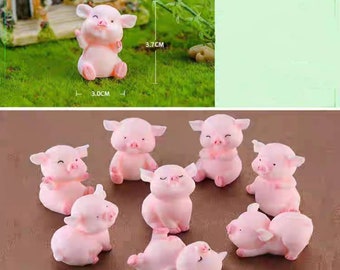 3Dのかわいい子豚の型、シリコン石鹸、キャンドル、樹脂、溶かして注ぐ