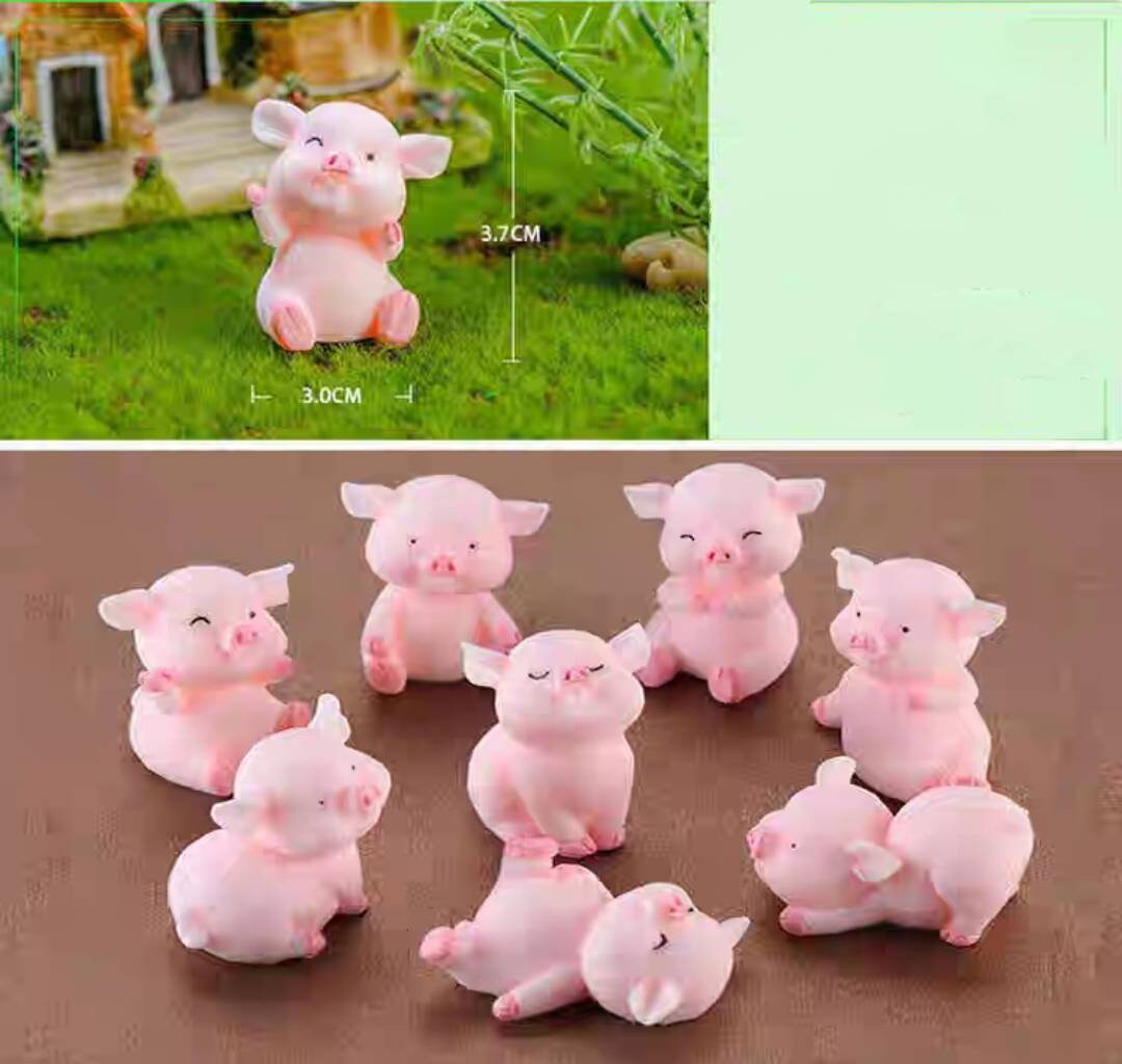 3Dのかわいい子豚の型、シリコン石鹸、キャンドル、樹脂、溶かして注ぐ
