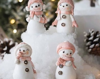 3d christmas snowman xmas santa father new year silicone mold soap candle craft melt and pour mould gift ideas resin casting clay crafting