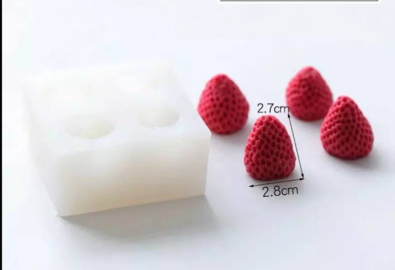 JS MOLD Set di 3 stampi in silicone per candele, 3D fai da te, in silicone per candele profumate, sapone, decorazione per torte
