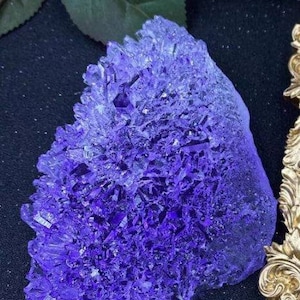 Large Gemstone druzy cluster  agate amethyst crystal  soap mold candle mould silicone melt and pour craft supplies christmas resin casting