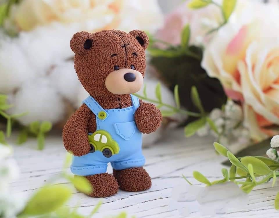 1 PCS 3D Silicone Teddy Bear Mold, Bear Ice Mold, Candle Mold Soap Mol –  Rosebeading Official