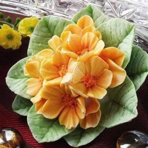 realistic 3d peony primrose bush rose flower floral soap candle clay resin silicone mold mould christmas melt and pour soap making