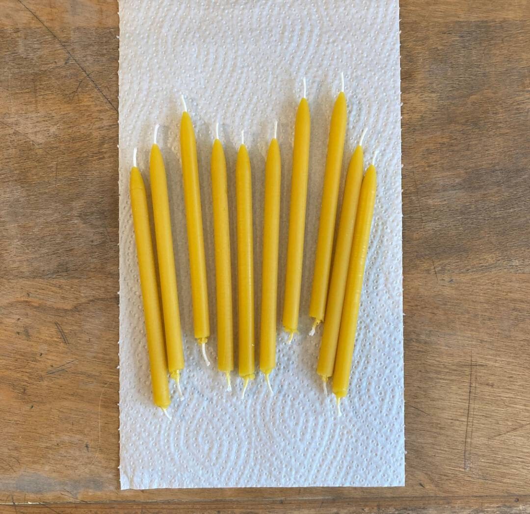 Tiny Taper 10 Cavity Candle Silicone Mold Tapers Tapper Etsy