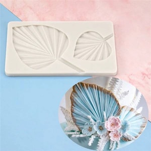 Large pampus maple leaf leaves  soap mold candle mould silicone melt and pour craft supplies christmas baking cake decoration