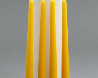 Long  tapper 4 cavity candle silicone mold tapers tapper candles beeswax mould aromatherapy