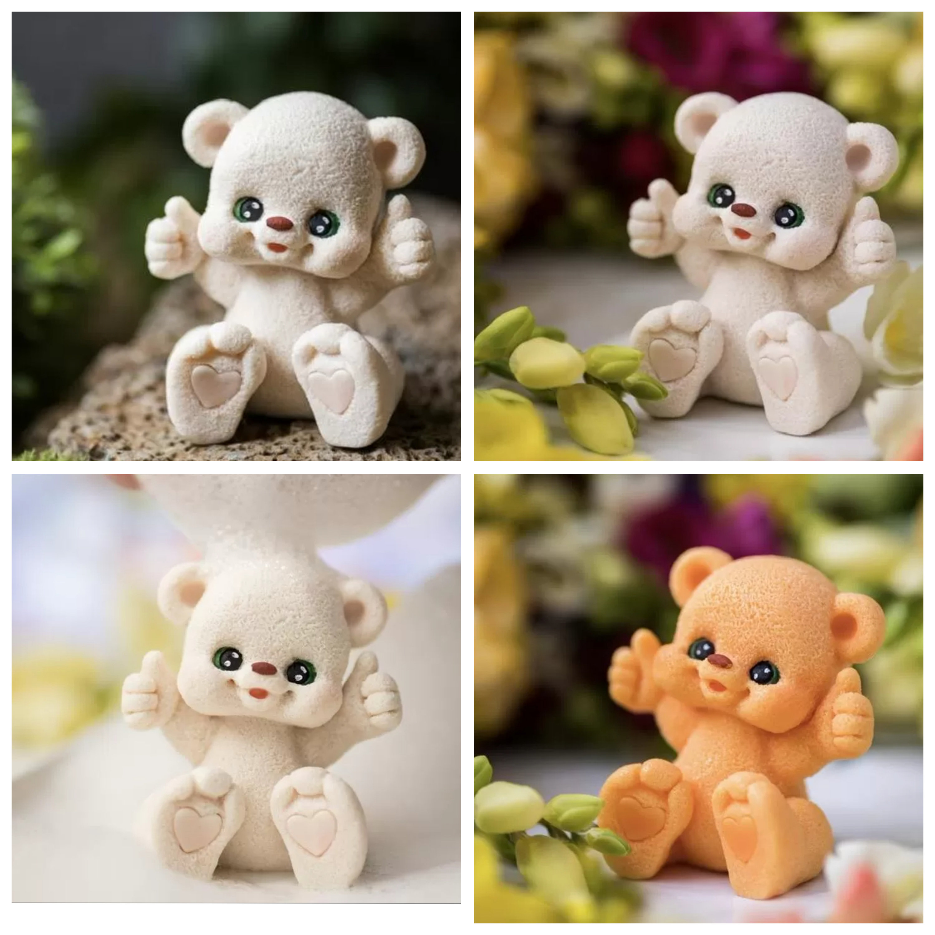 JS MOLD Pudel Silikonform - 3D Für Seife & Kerzen DIY