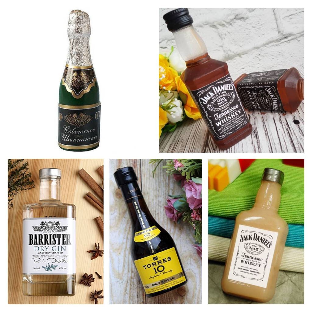 Gin Bottle Cake - Etsy