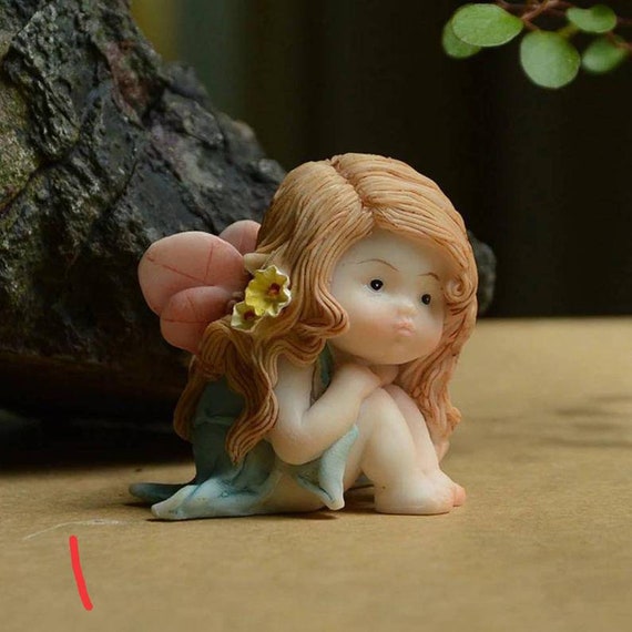 Buy 3d Fairy Floral Angel Figurine Baby Candle Mould Silicone Melt