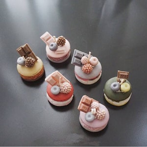 6 Cavity French Macaroon Macaron Designer Candles Mold Mould - Etsy