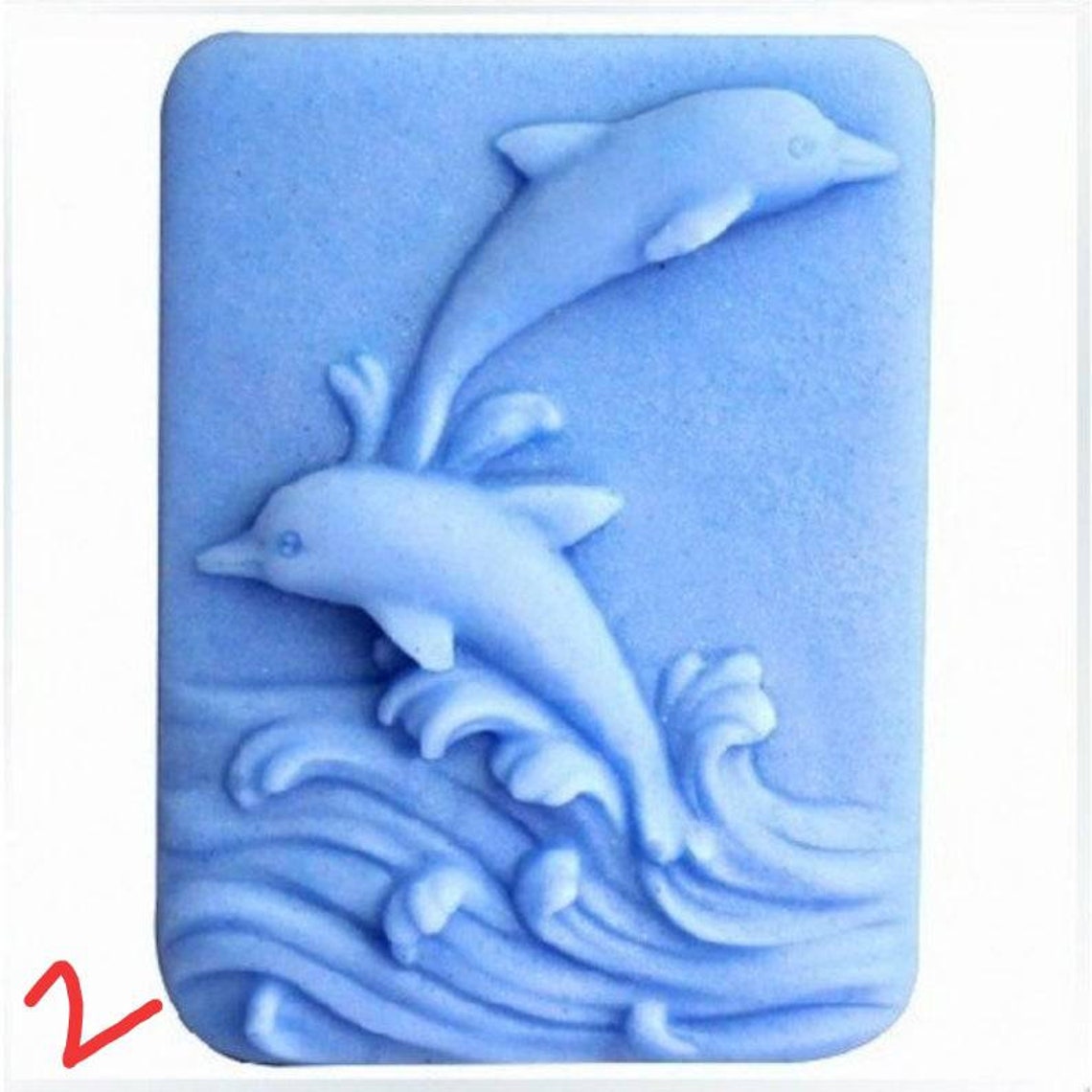 Sea Dolphins Dolphin Fish Aquarium Soap Candle Silicone Mold Etsy