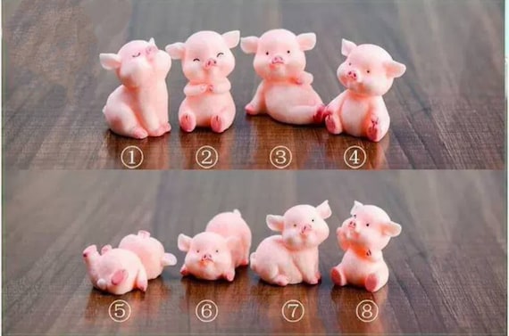3Dのかわいい子豚の型、シリコン石鹸、キャンドル、樹脂、溶かして注ぐ