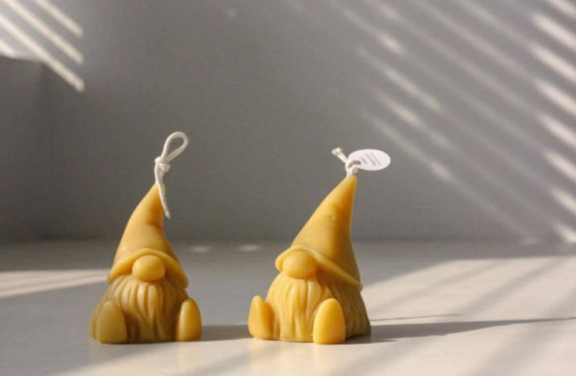 3d Cute Garden Gnome Soap Mold Candle Mould Silicone Melt and Etsy