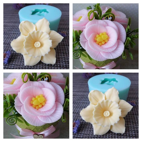 15+ Pretty Silicone Molds For Making Handmade Soap