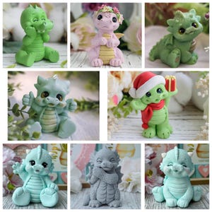 Cute 3d baby wings dragon mould mold soap candle concrete clay resin craft supplies soaps magnet making animal