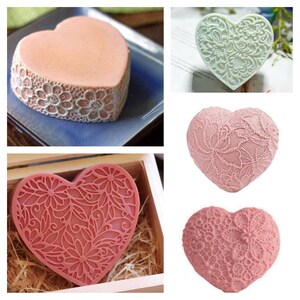 CK Scallop Lace Impression Mat - Tappetini Per Impronte A Pizzo Conchiglia, Set Da 4 Pezzi, 30,5 X 15,2 Cm, Per Pasta Di Zucchero, Fondente, Gumpaste E Crema