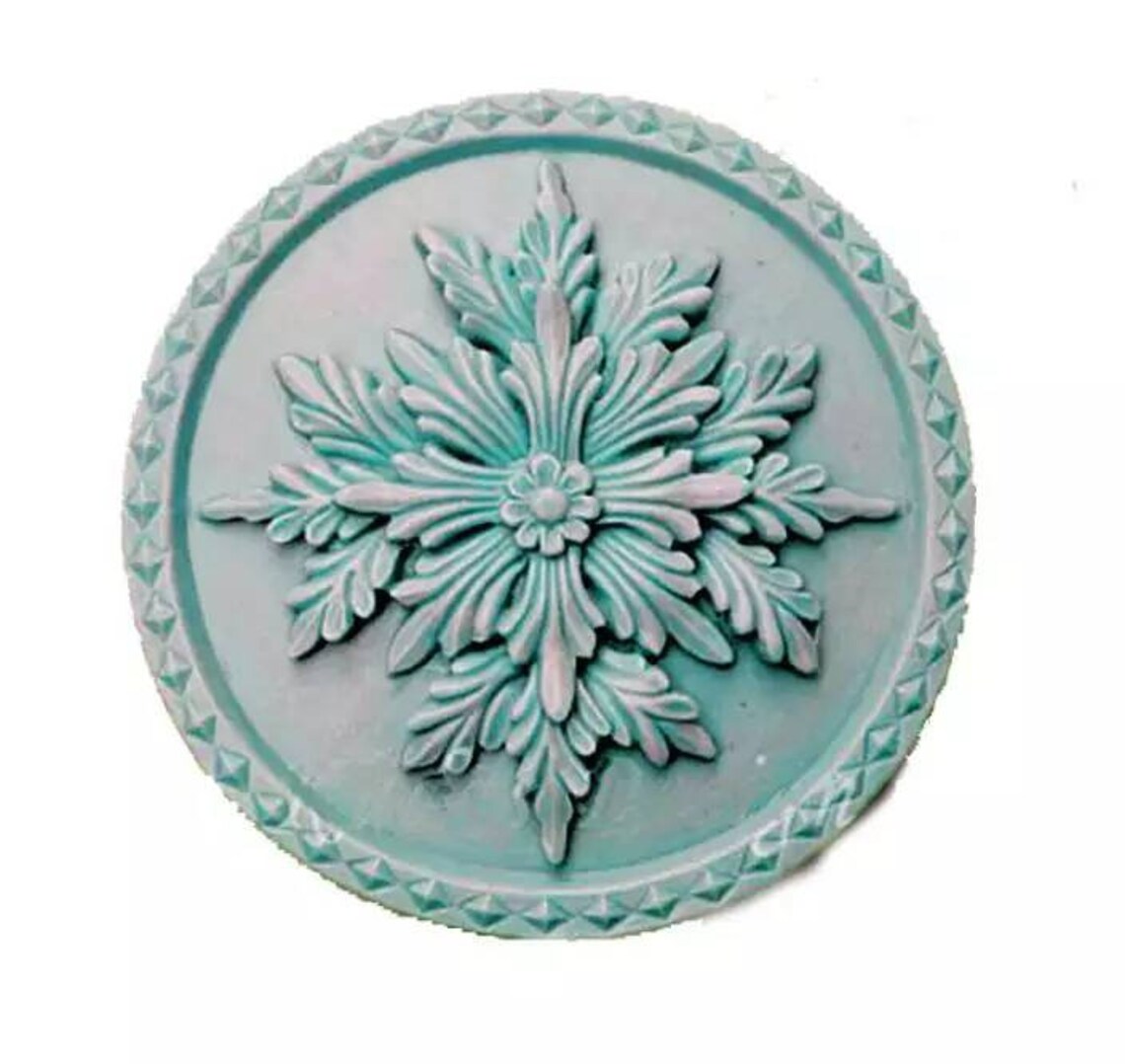 Royal Round Shape Embroidery Pattern Design Mold Embroidery - Etsy