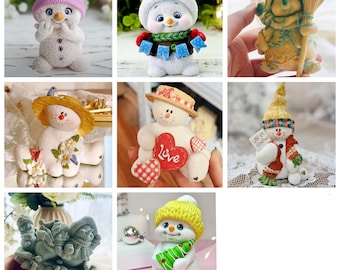 3d christmas snowman xmas santa father new year silicone mold soap candle craft melt and pour mould gift ideas resin casting clay crafting