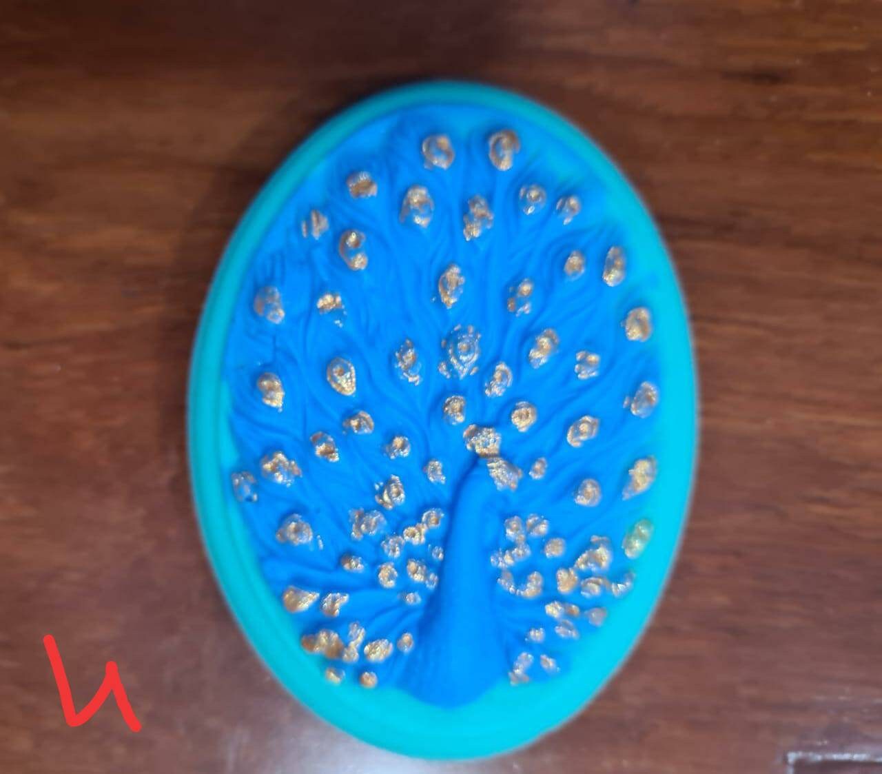 Candle Making Peacock Bird Silicone Soap Bar Mold Candle Mold DIY Craft Candle Wax Mold