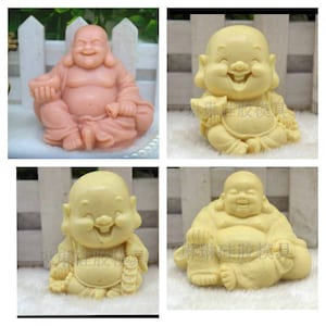 3d Buddha zen yoga Buddhism spiritual meditation rekhi mold mould silicone soap candle epoxy resin melt and pour polymer clay magnets