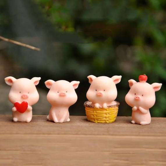 3Dのかわいい子豚の型、シリコン石鹸、キャンドル、樹脂、溶かして注ぐ