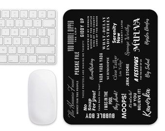 NEW!! - Seinfeld Quotes Mouse pad