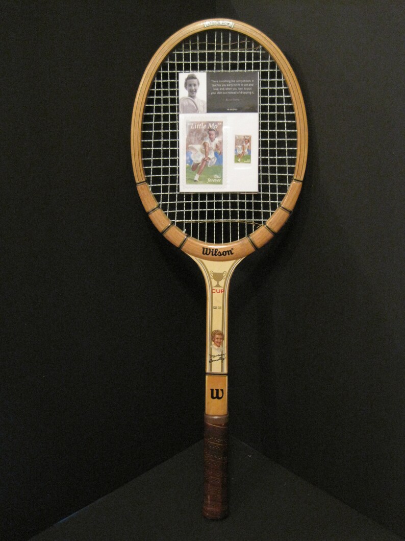 wooden tennis racket frame