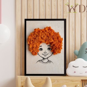 Cadeau déco murale mousse, art déco murale, encadré mousse de renne naturelle, décoration pour fleuriste, décoration d&#39;intérieur unique mousse, idées cadeaux WDSLO