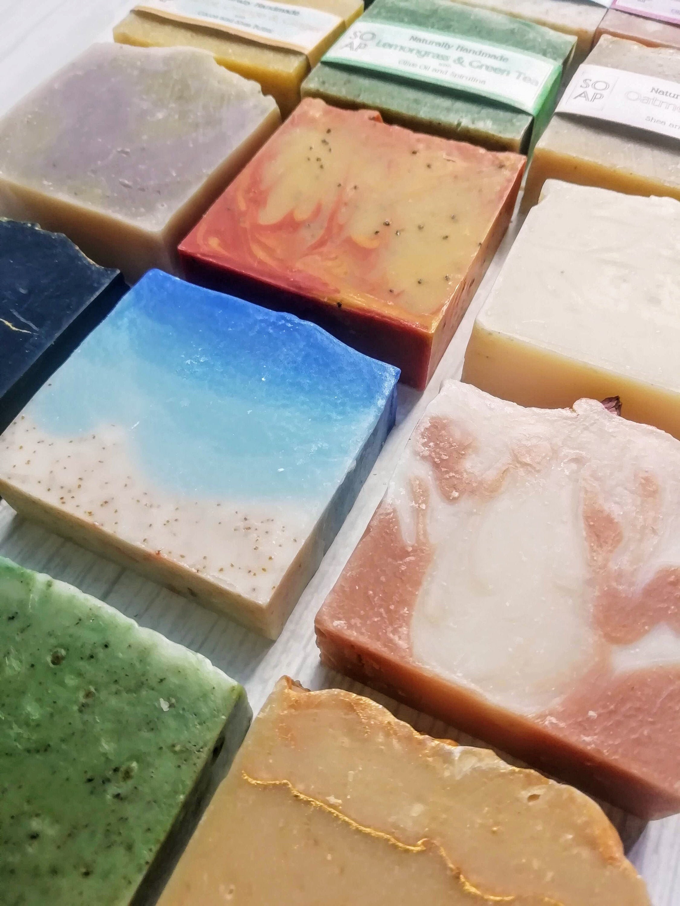 Set of 3 Soaps Mix and Match 9 Varieties Herbal Soap UK Etsy UK