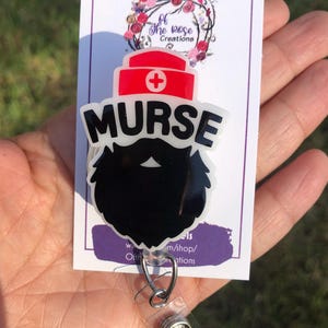 Murse Badge Reel/ Male Nurse