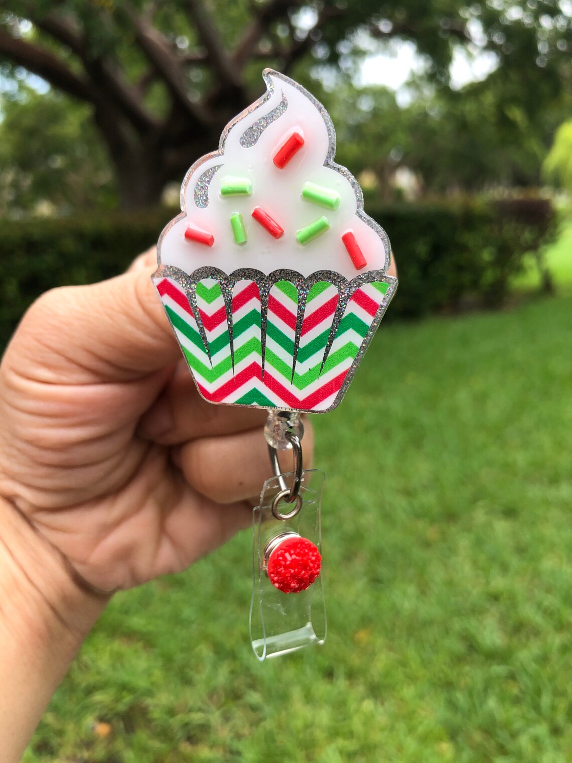 Christmas Badge Reels /Santa Badge Reel Etsy