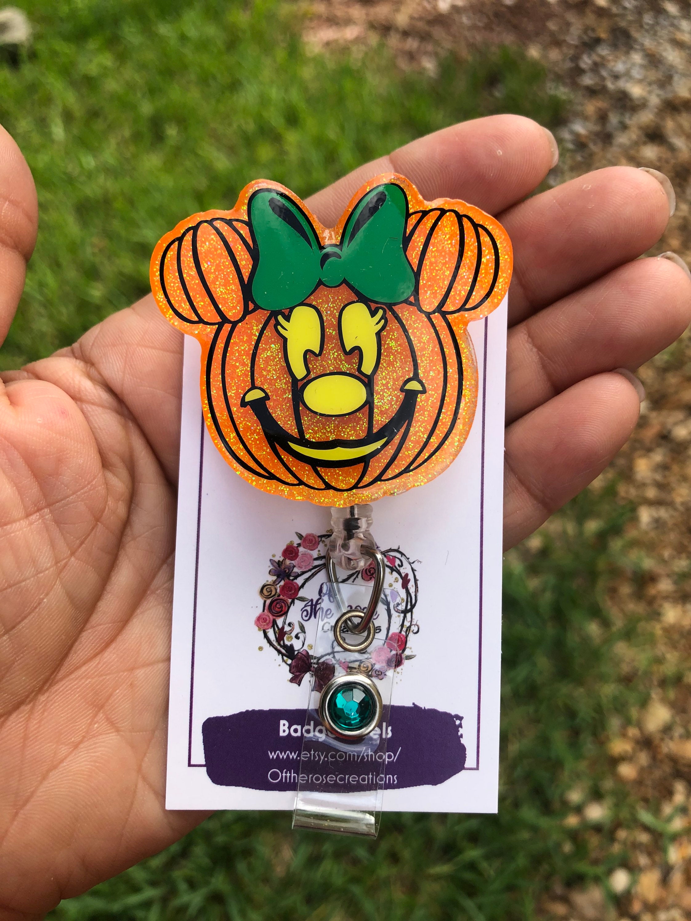 Mickey / Minnie Pumpkin Halloween Keychain – Post Mortem Horror Bootique