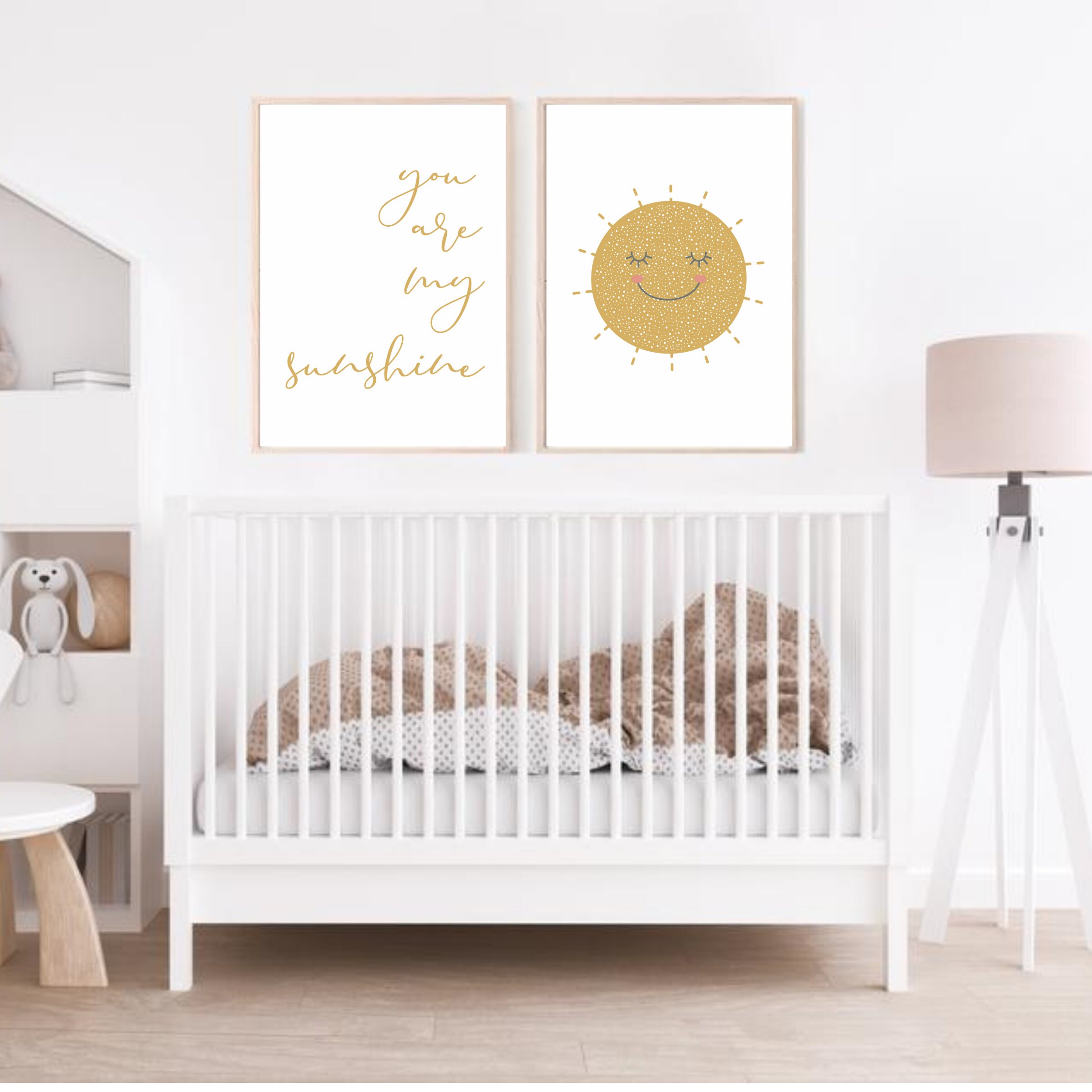 You Are My Sunshine Wall Decor Nursery Wall Art Boho Baby - Etsy