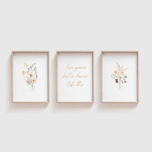 Love Grows Best Printable - Etsy