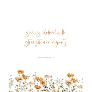 NURSERY BIBLE VERSE Set of 3, Baby Girl Nursery Scripture, Christian ...