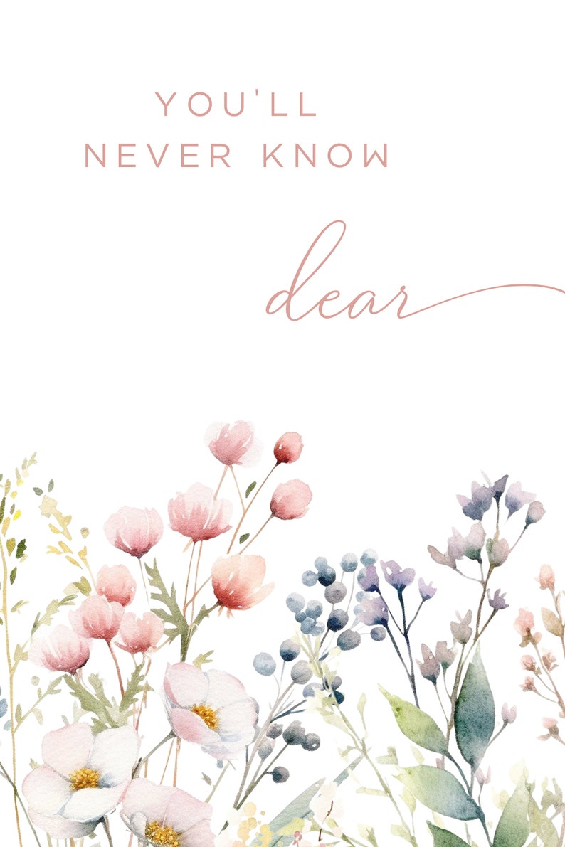 Botanical Nursery Prints, Boho Nursery Wall Art, Wildflower Nursery ...