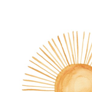 Nursery Decor Boy Nursery Prints Nursery Wall Art Girl Nursery Sun print Boho Baby Room Decor Gender Neutral Gift Baby Shower Gift Idea