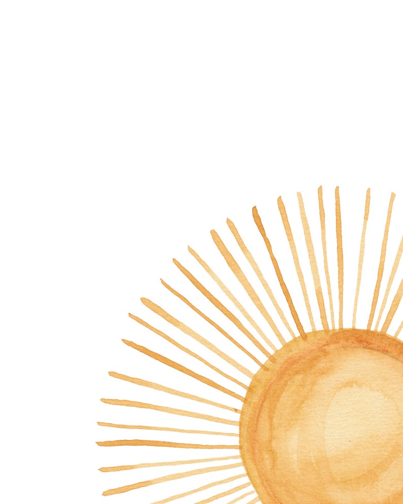 Nursery Decor Boy Nursery Prints Nursery Wall Art Girl Nursery Sun print Boho Baby Room Decor Gender Neutral Gift Baby Shower Gift Idea