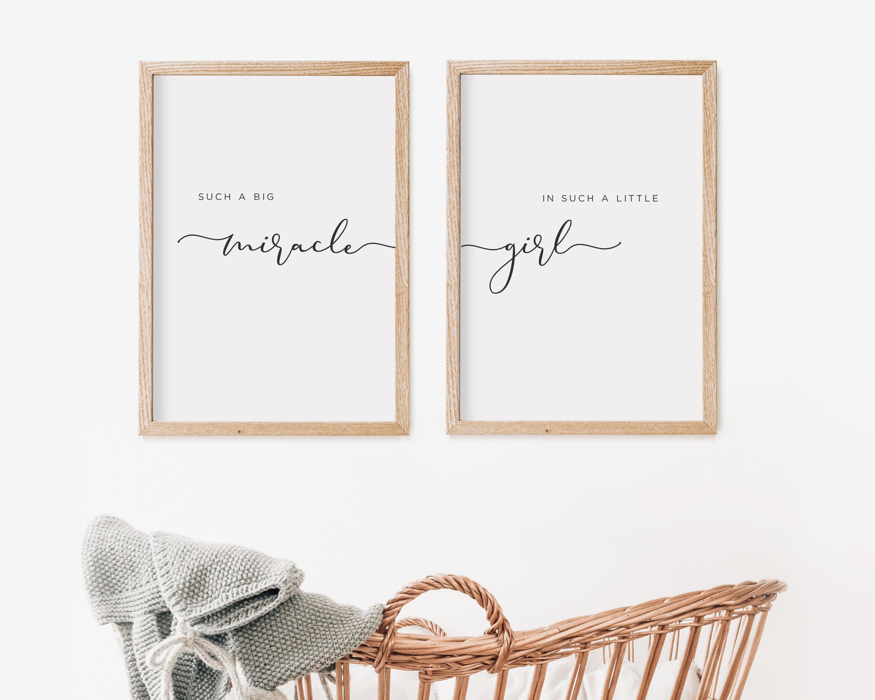 Baby Girl Nursery Quote Nursery Quote Printable Nursery Wall Etsy