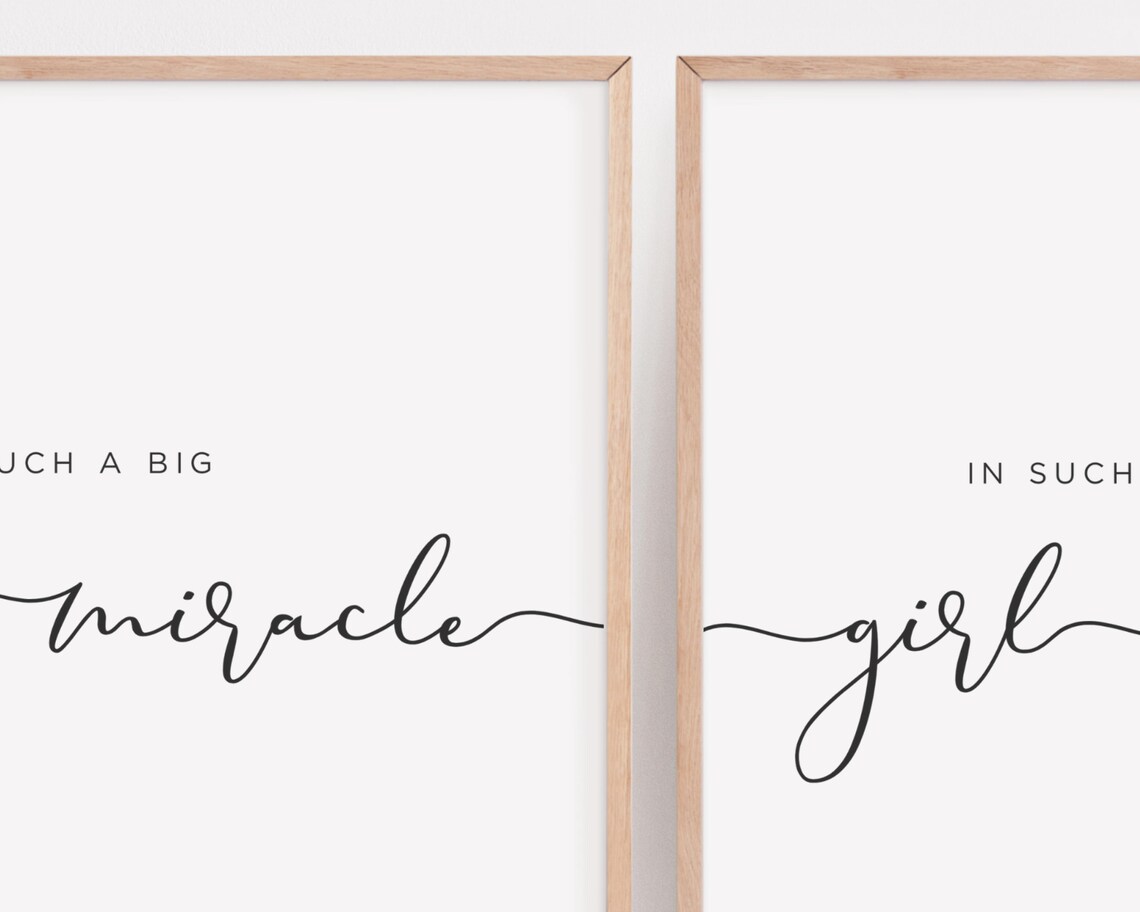 Baby Girl Nursery Quote Nursery Quote Printable Nursery Wall Etsy