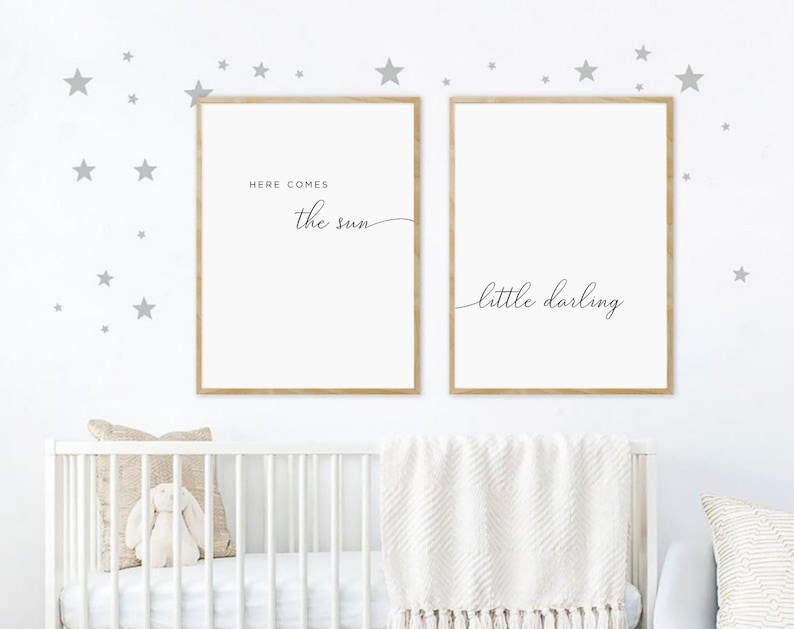 Nursery Decor Boy Nursery Wall Art Girl Nursery Wall Decor Baby Room Print Minimalist Nursery Wall Decor Baby Shower Gift Unique Nursery