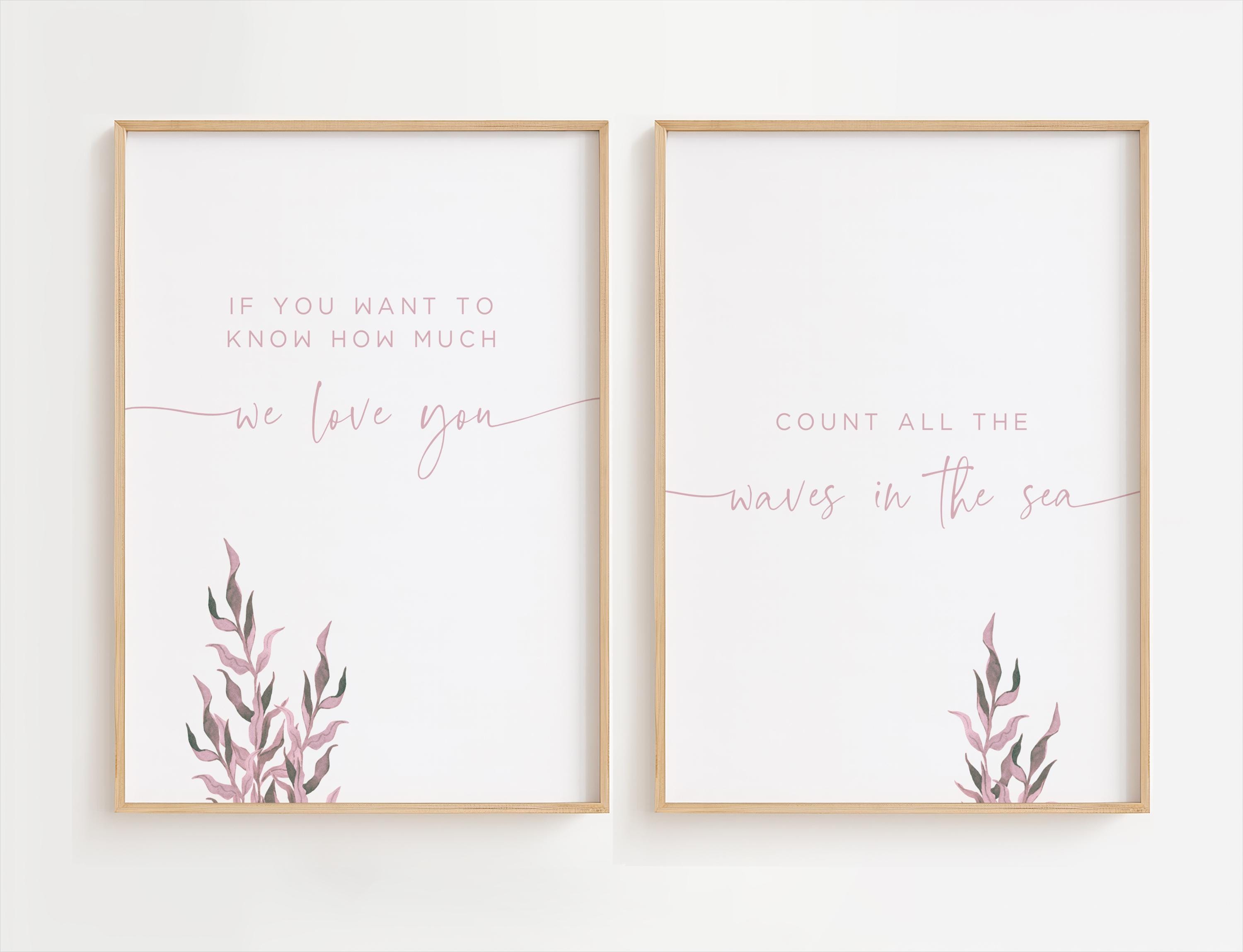 Beach Nursery Wall Art, Ocean Theme Nursery, Nautical Nursery Wall Art ...
