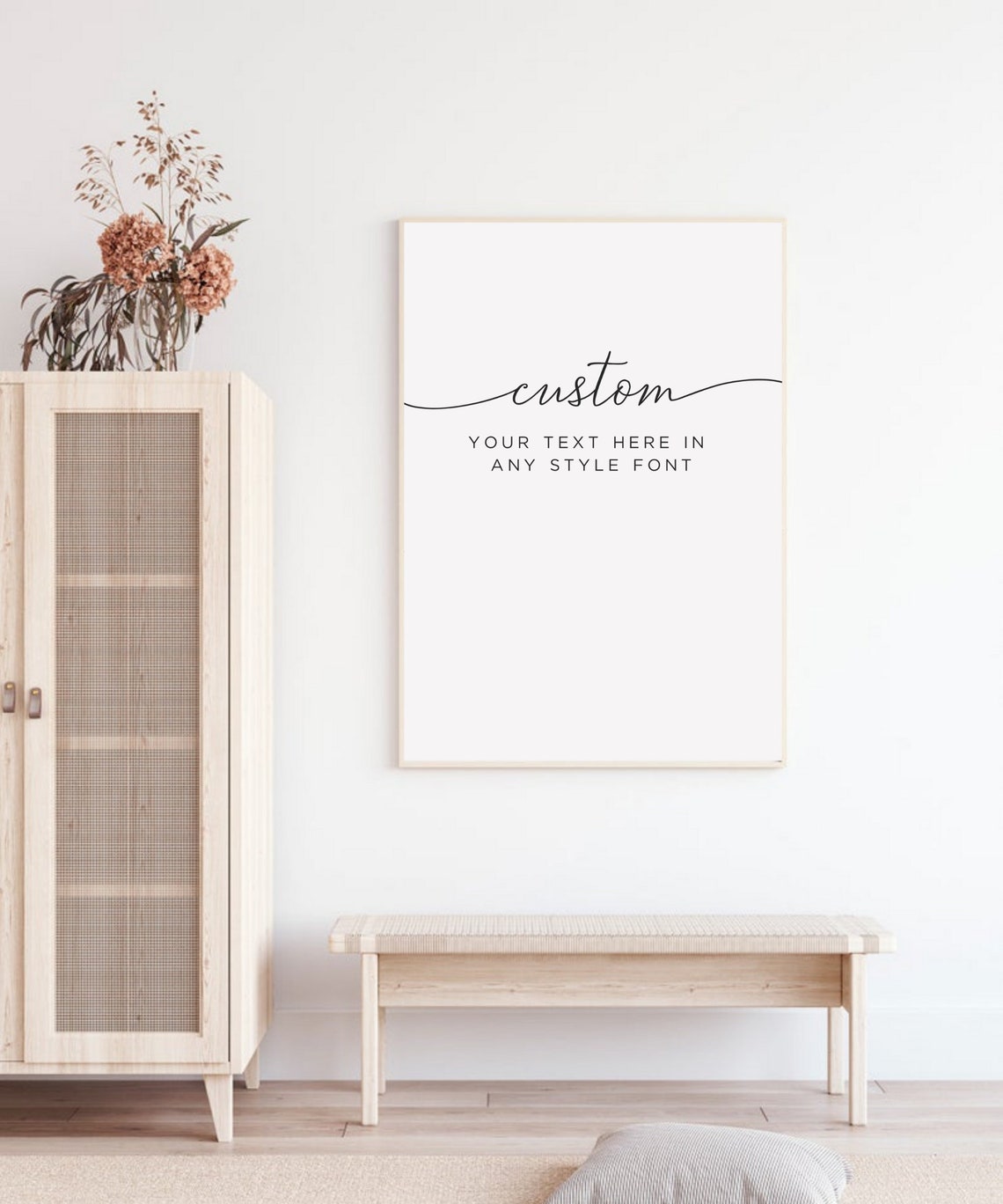 Custom Wall Art Customized Wall Decor Bedroom Wall Art Etsy